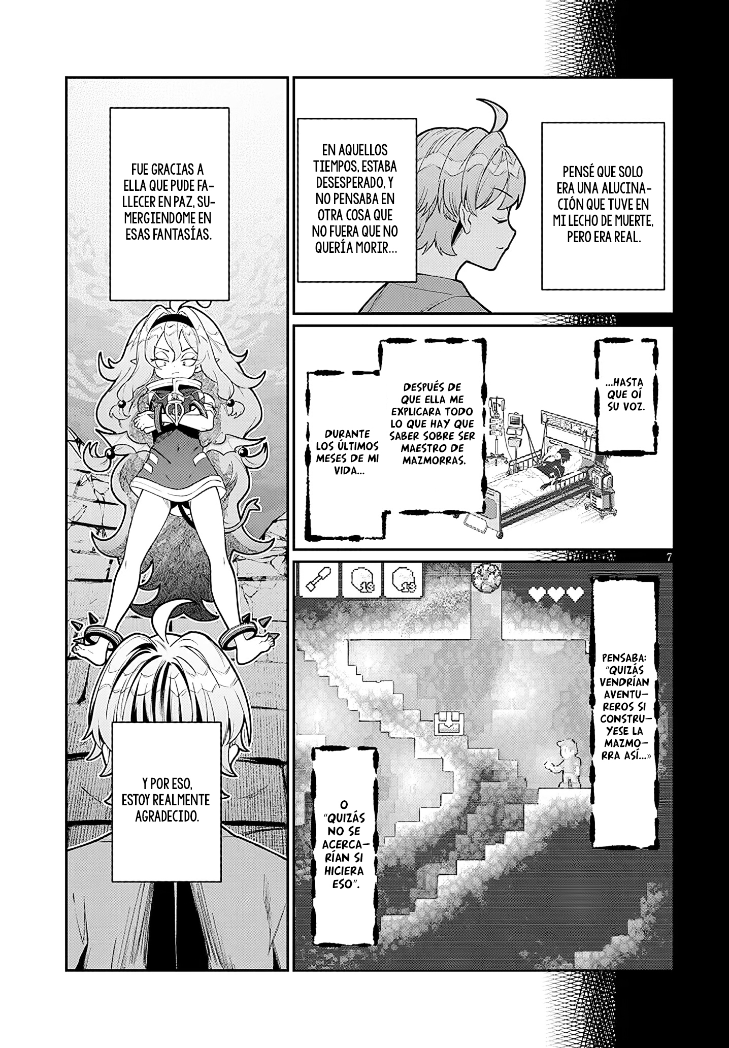 Isekai Tensei Dungeon Master: Onsen Dungeon o Tsukuru Capitulo 1 página 7