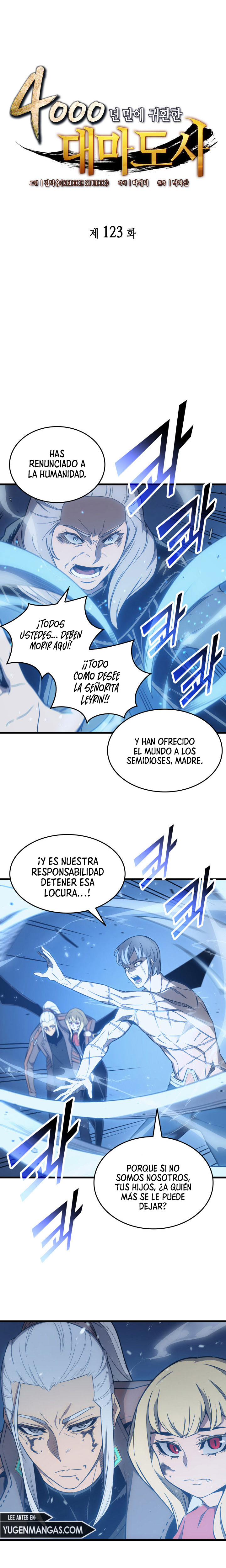 El Gran Mago Retorno Despues De 4000 Años Capitulo 123 página 2