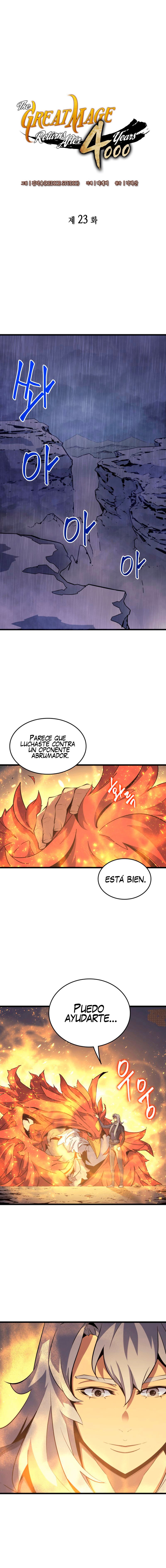 El Gran Mago Retorno Despues De 4000 Años Capitulo 23 página 2