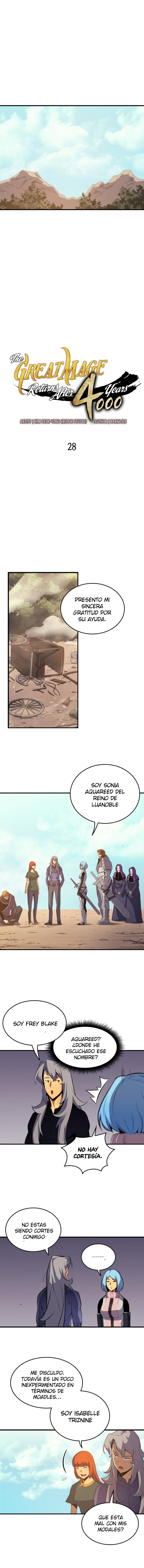 El Gran Mago Retorno Despues De 4000 Años Capitulo 28 página 5