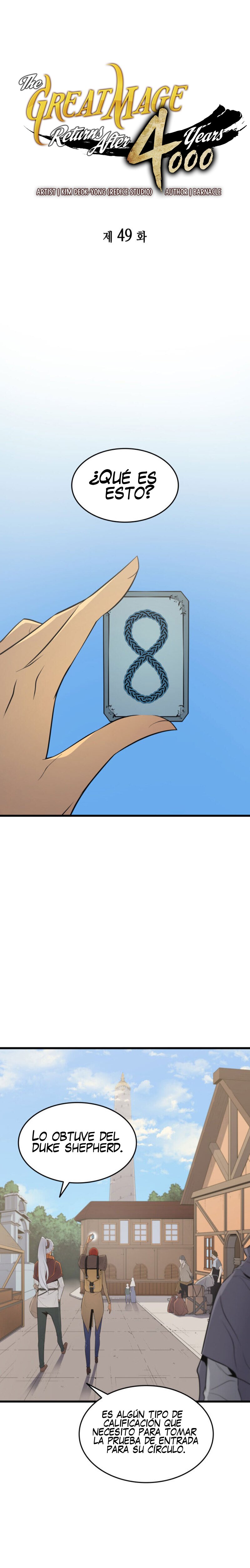 El Gran Mago Retorno Despues De 4000 Años Capitulo 49 página 2