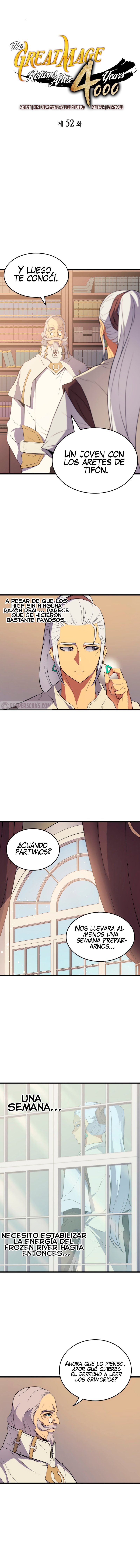 El Gran Mago Retorno Despues De 4000 Años Capitulo 52 página 2