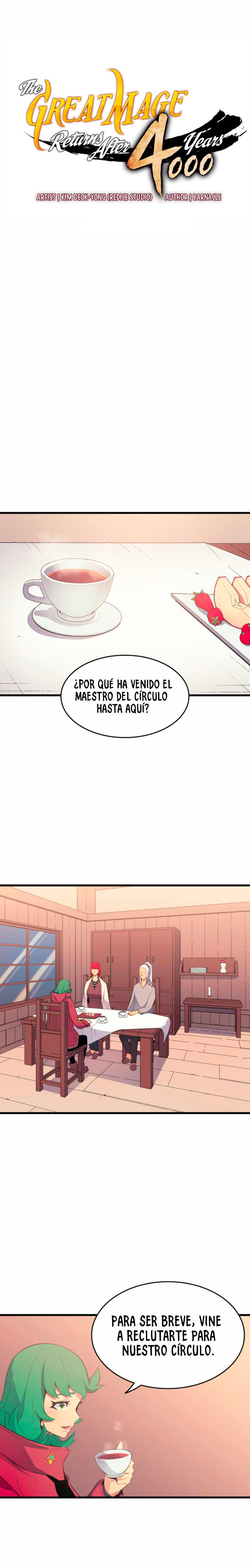 El Gran Mago Retorno Despues De 4000 Años Capitulo 62 página 2