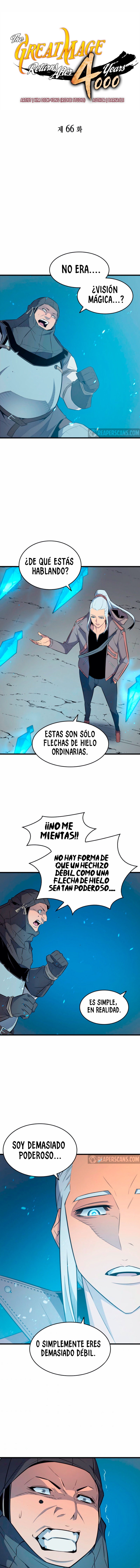 El Gran Mago Retorno Despues De 4000 Años Capitulo 66 página 2