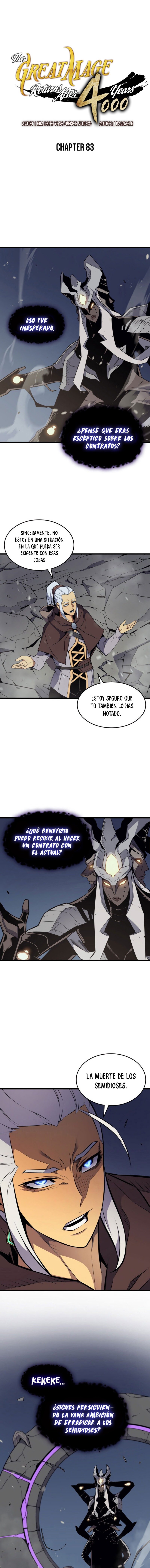 El Gran Mago Retorno Despues De 4000 Años Capitulo 83 página 2