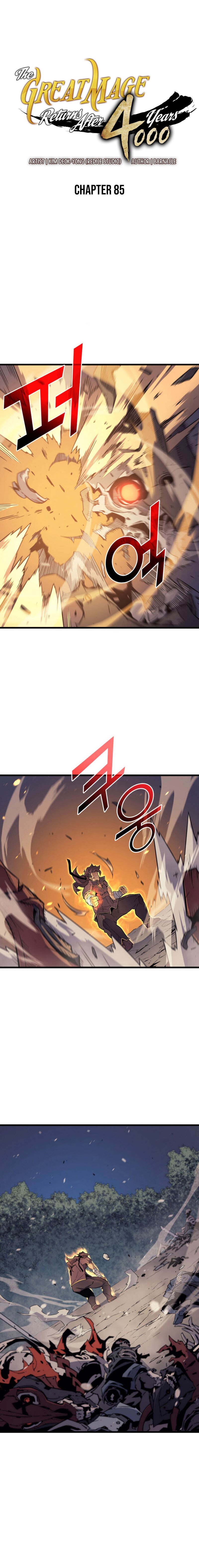 El Gran Mago Retorno Despues De 4000 Años Capitulo 85 página 2