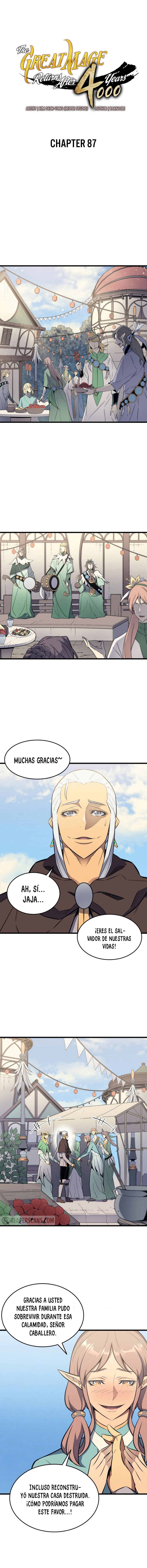 El Gran Mago Retorno Despues De 4000 Años Capitulo 87 página 2