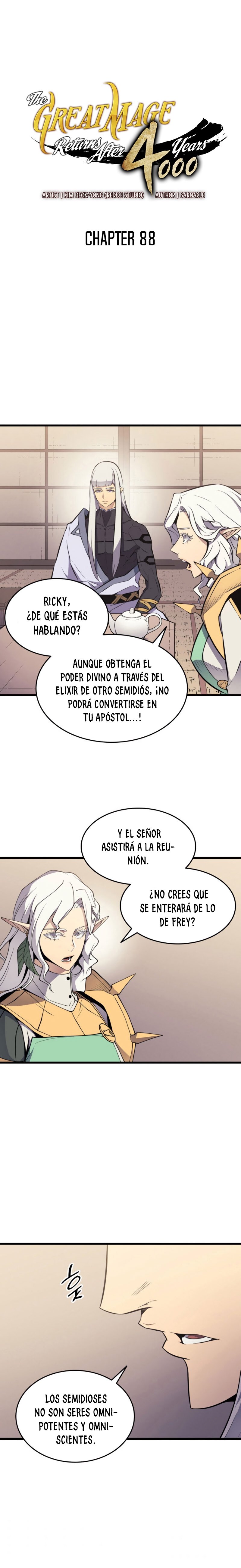 El Gran Mago Retorno Despues De 4000 Años Capitulo 88 página 2