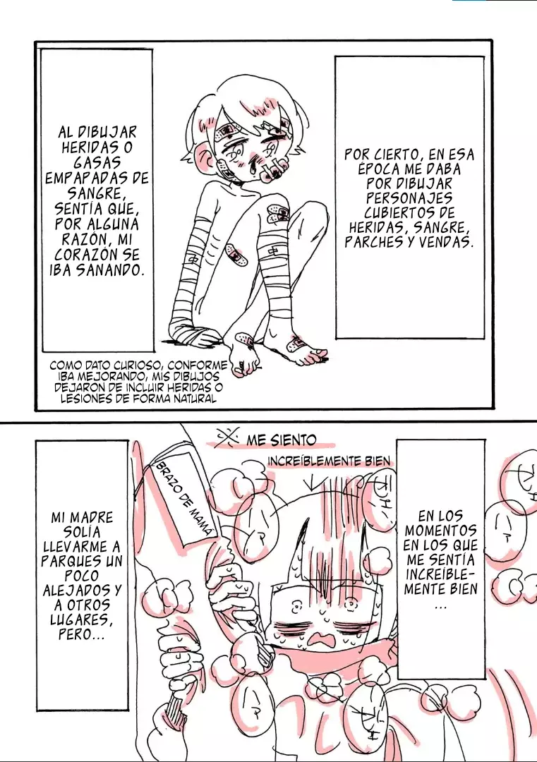 Reporte de cómo escapé del infierno de esforzarme demasiado Capitulo 0: prólogo página 16