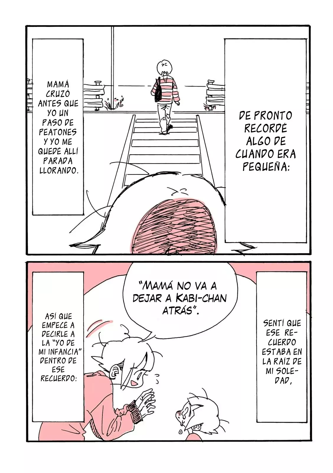 Reporte de cómo escapé del infierno de esforzarme demasiado Capitulo 3: Luchando contra los "calambres mentales". página 8