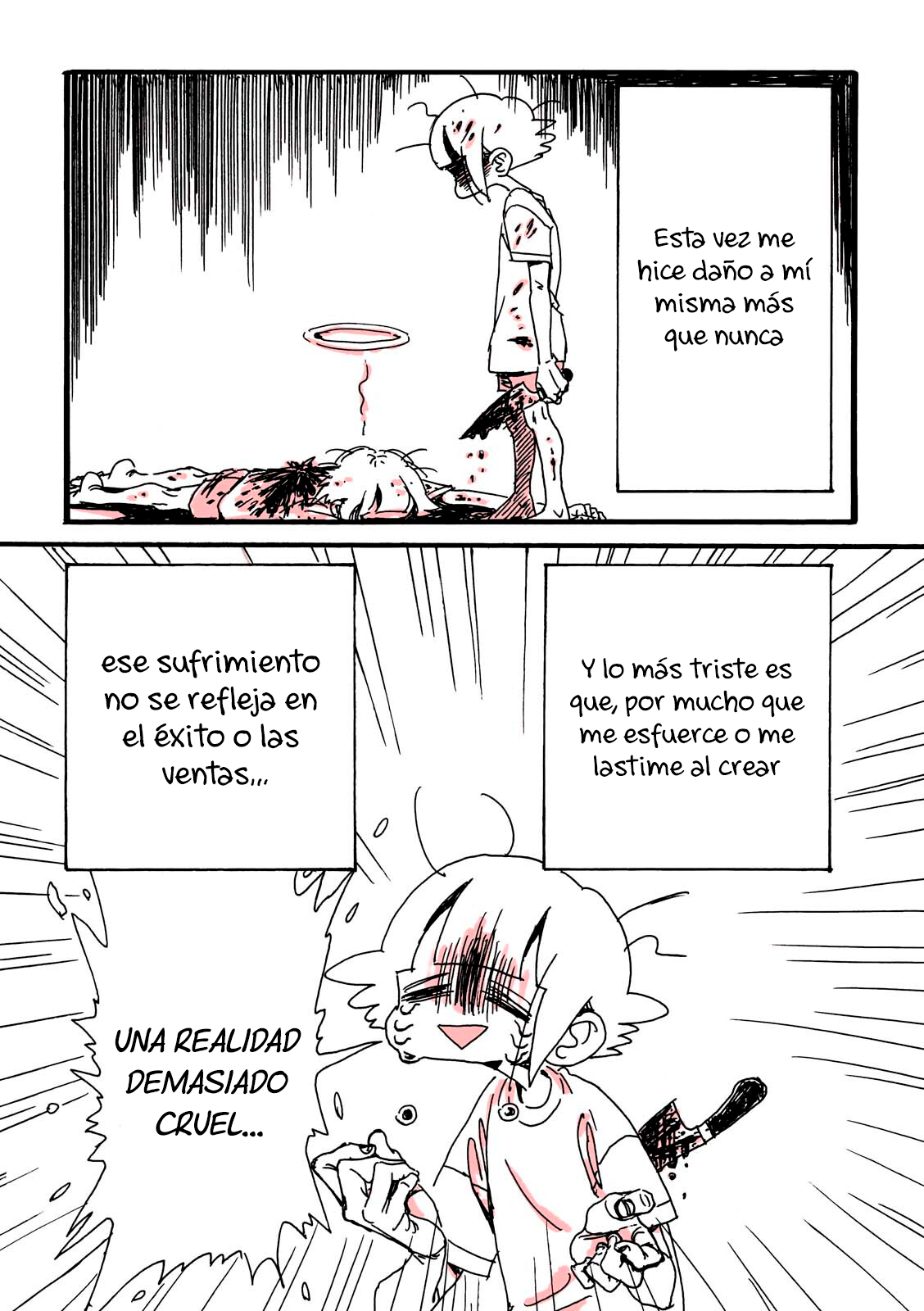 Reporte de cómo escapé del infierno de esforzarme demasiado Capitulo 8 página 11