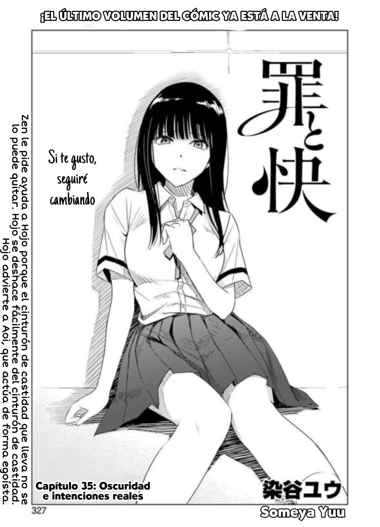 Tsumi to Kai Capitulo 35: Oscuridad e intenciones reales página 2