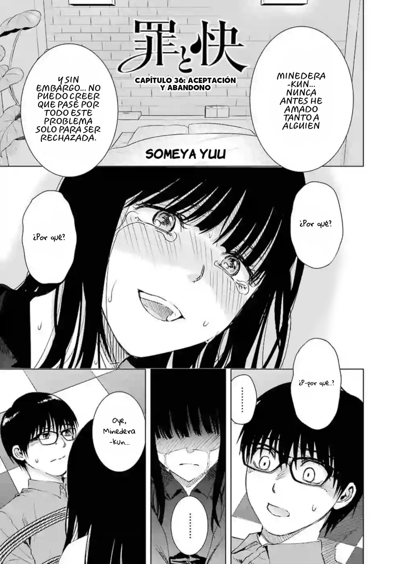 Tsumi to Kai Capitulo 36: Aceptación y abandono página 2