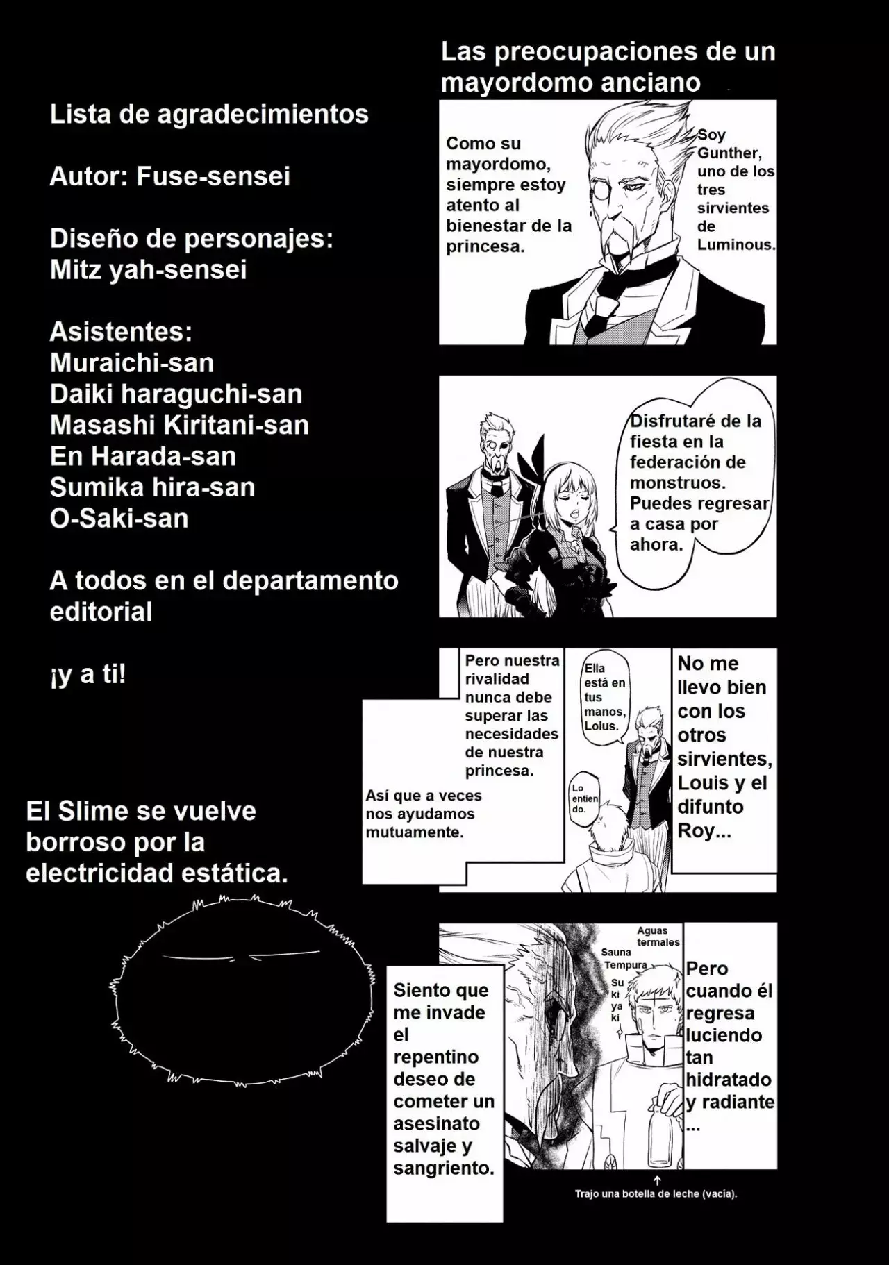 Aquella vez que me convertí en Slime Capitulo 101.5: Extras Volumen 22 página 5