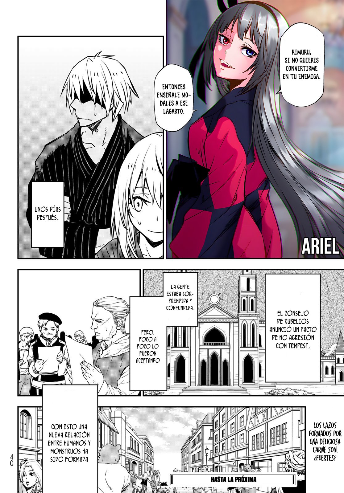 Aquella vez que me convertí en Slime Capitulo 101: Reconciliación y Acuerdo (Parte 2.5) página 25