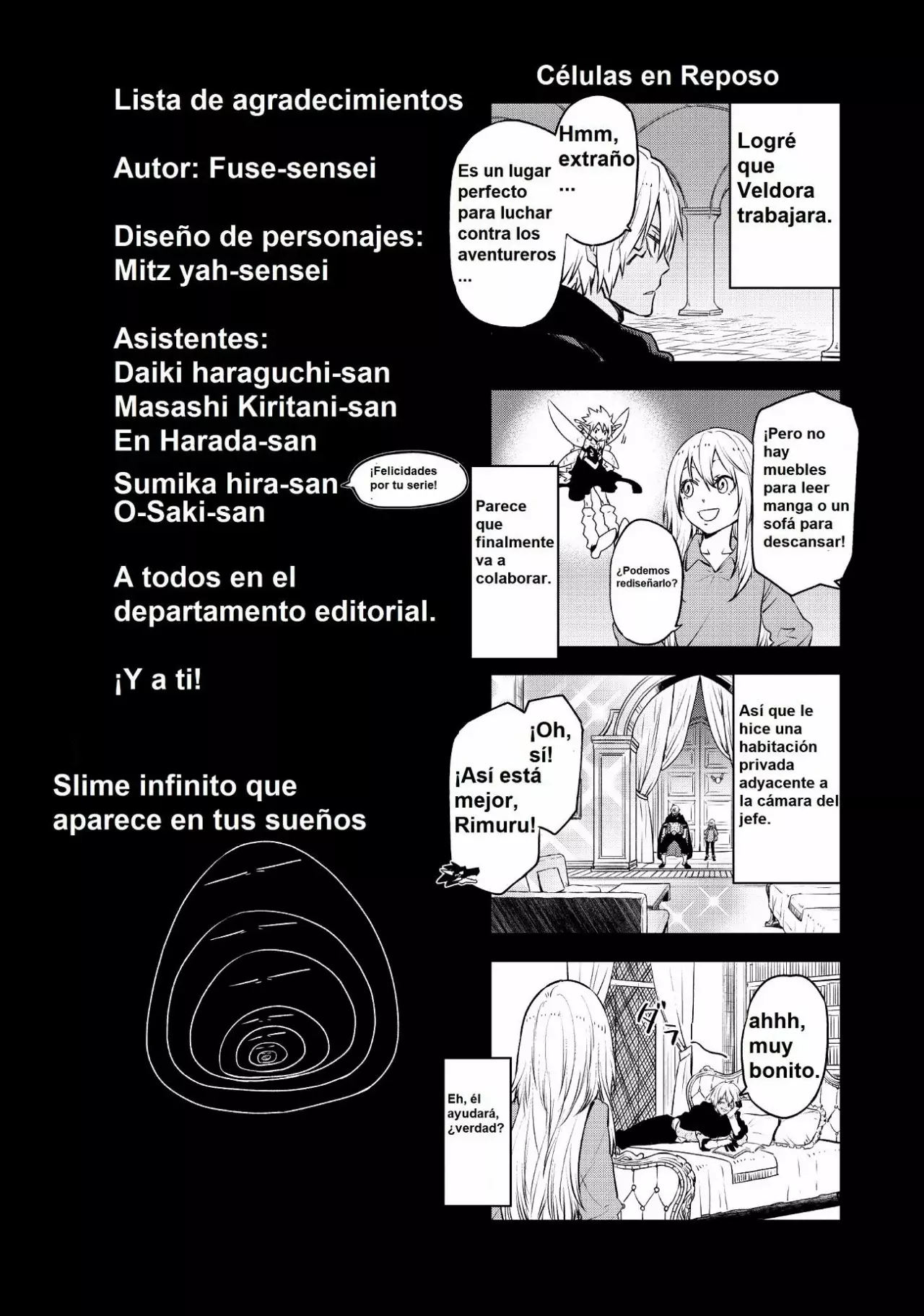Aquella vez que me convertí en Slime Capitulo 105.5 página 8