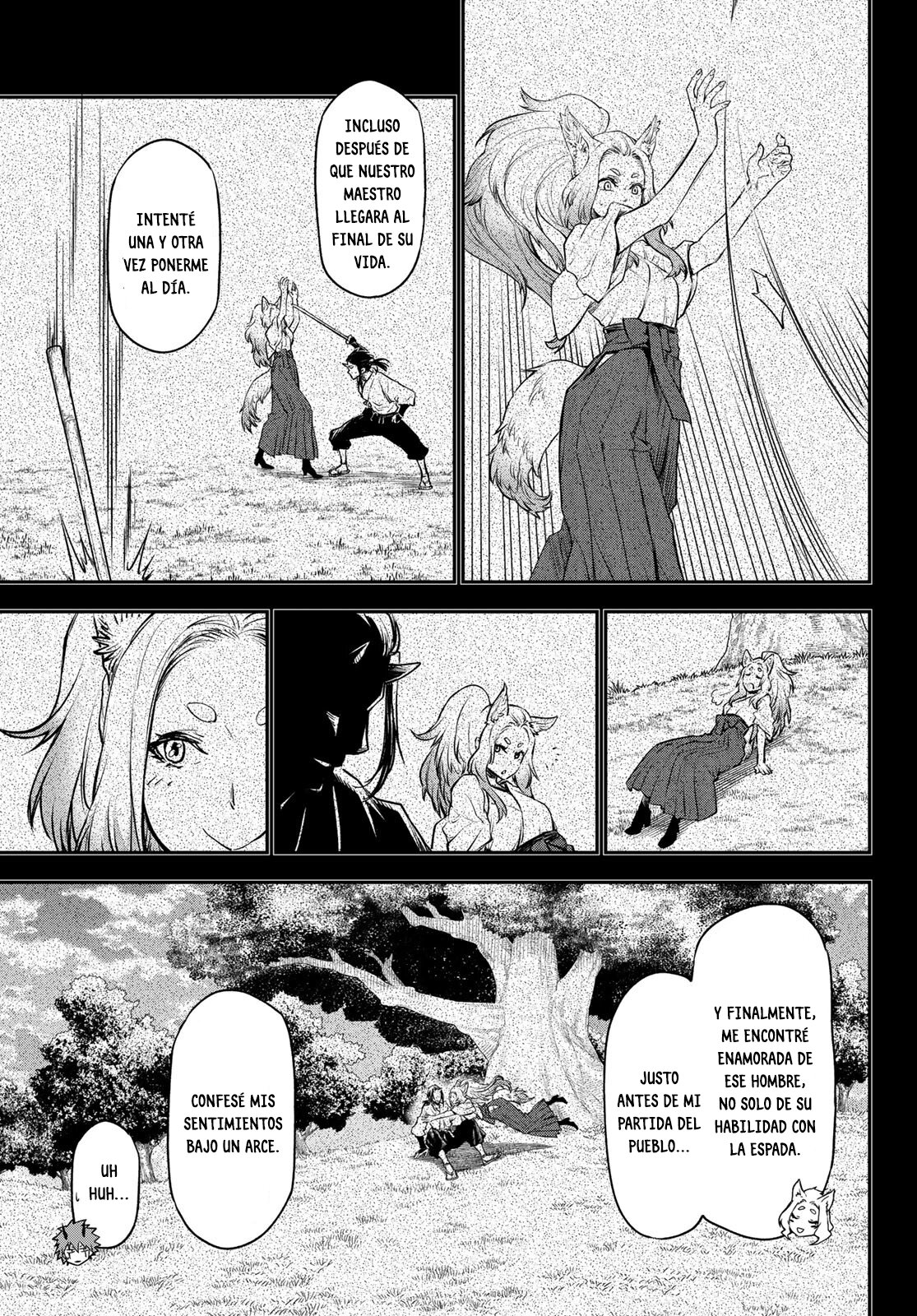 Aquella vez que me convertí en Slime Capitulo 105: El encuentro íntimo con los Tengu página 11
