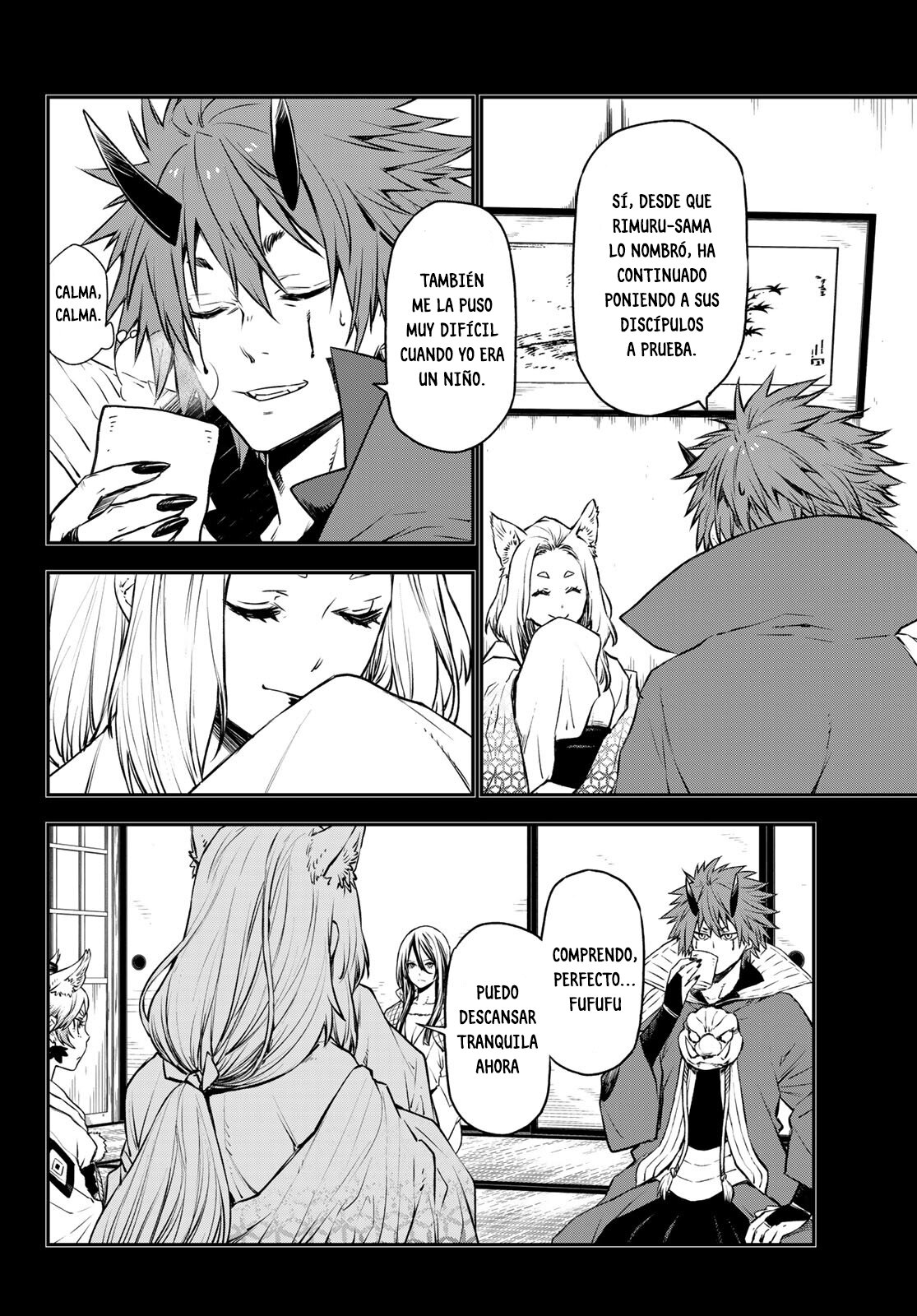 Aquella vez que me convertí en Slime Capitulo 105: El encuentro íntimo con los Tengu página 14