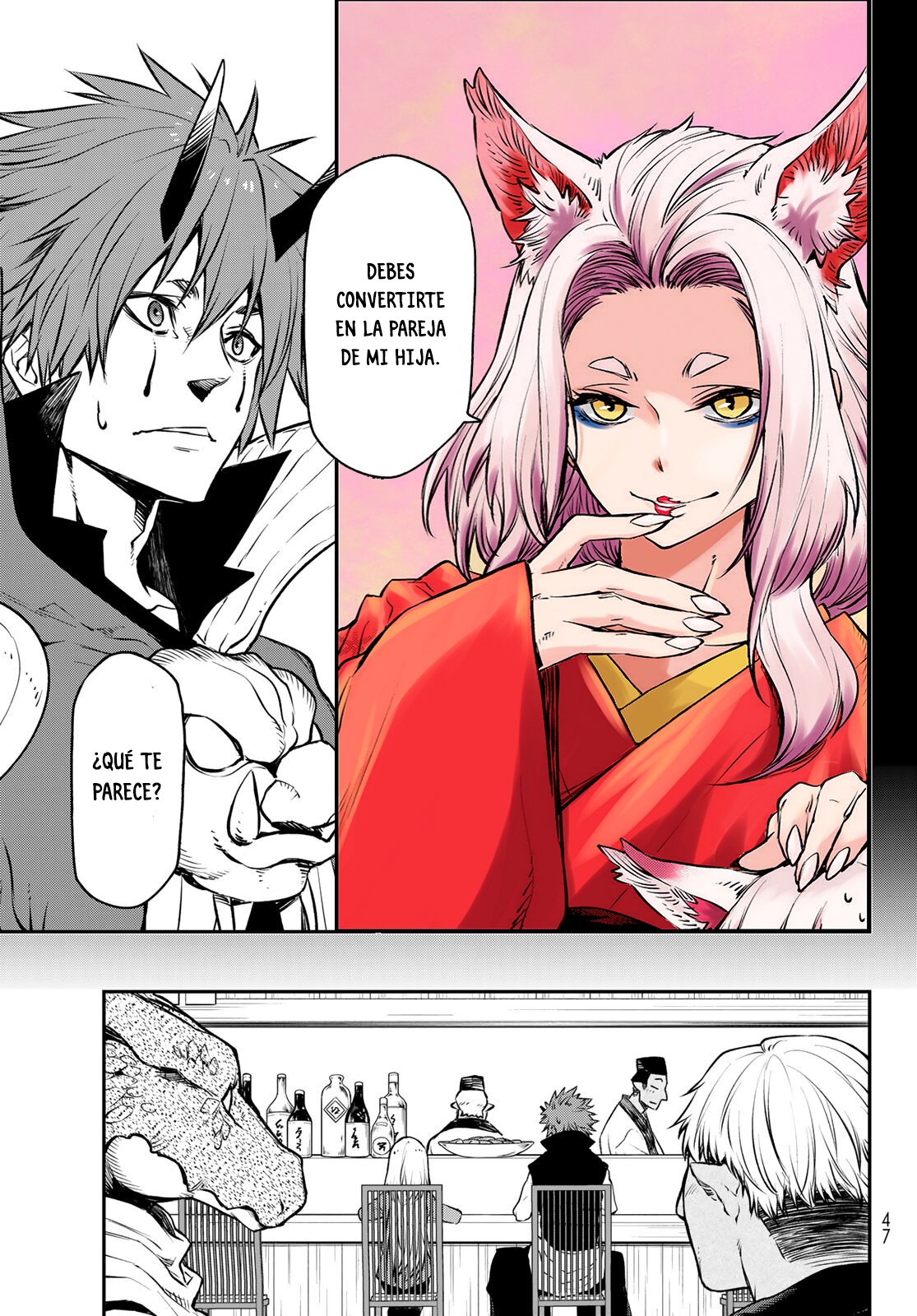 Aquella vez que me convertí en Slime Capitulo 105: El encuentro íntimo con los Tengu página 18