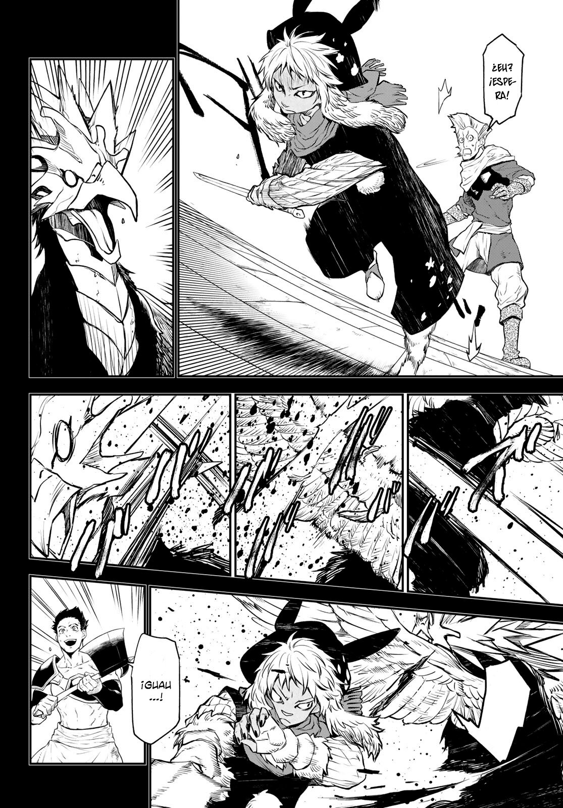 Aquella vez que me convertí en Slime Capitulo 105: El encuentro íntimo con los Tengu página 31