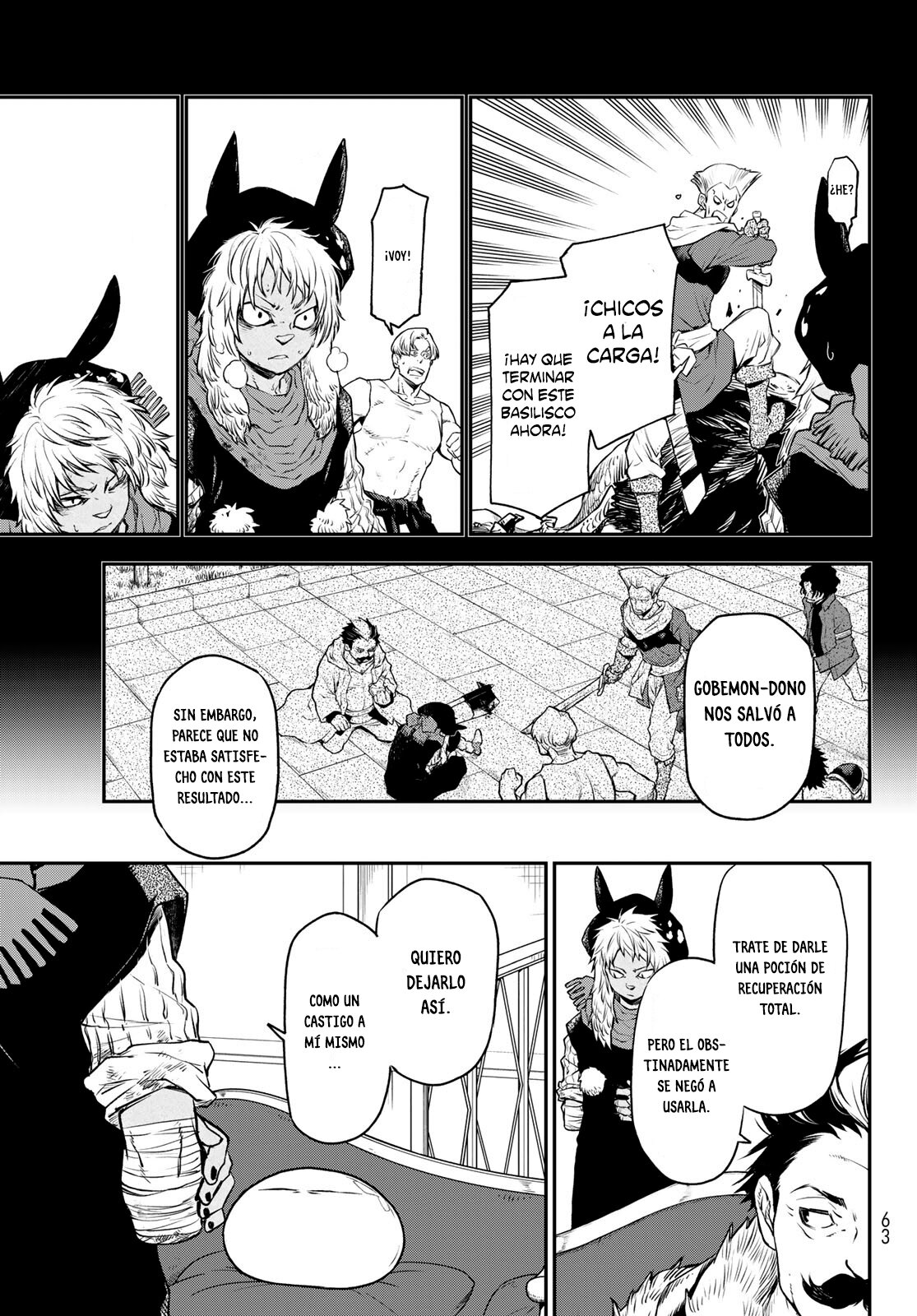 Aquella vez que me convertí en Slime Capitulo 105: El encuentro íntimo con los Tengu página 34