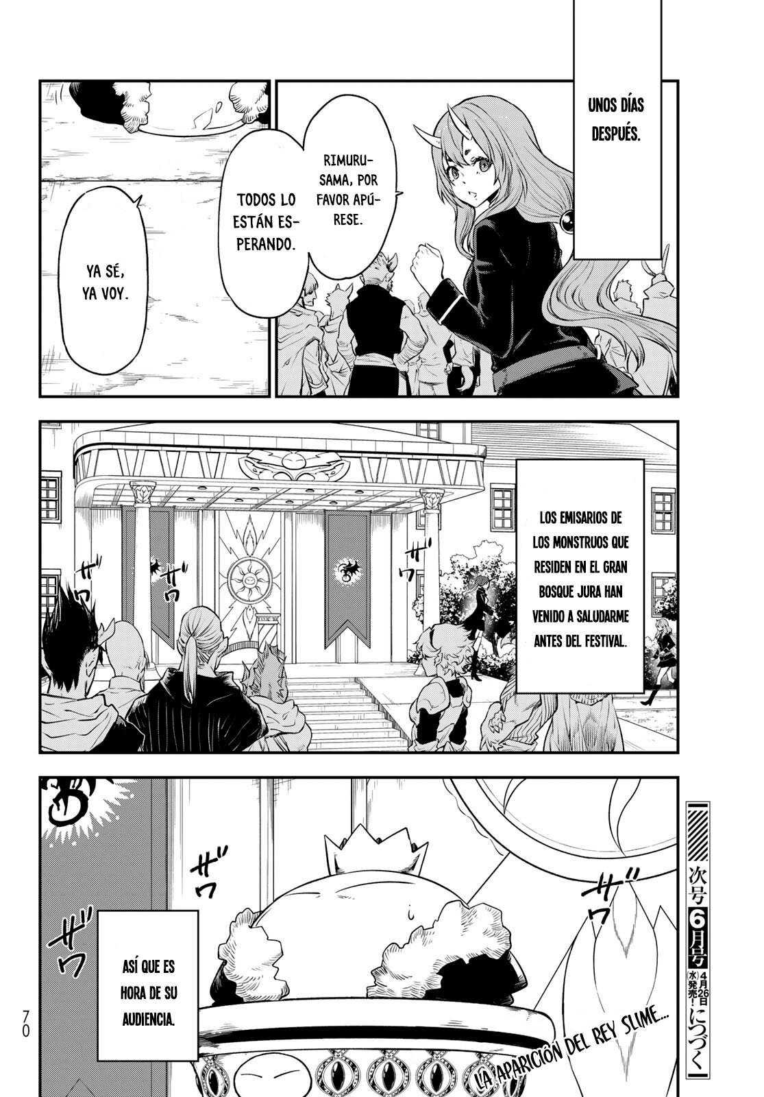 Aquella vez que me convertí en Slime Capitulo 105: El encuentro íntimo con los Tengu página 41