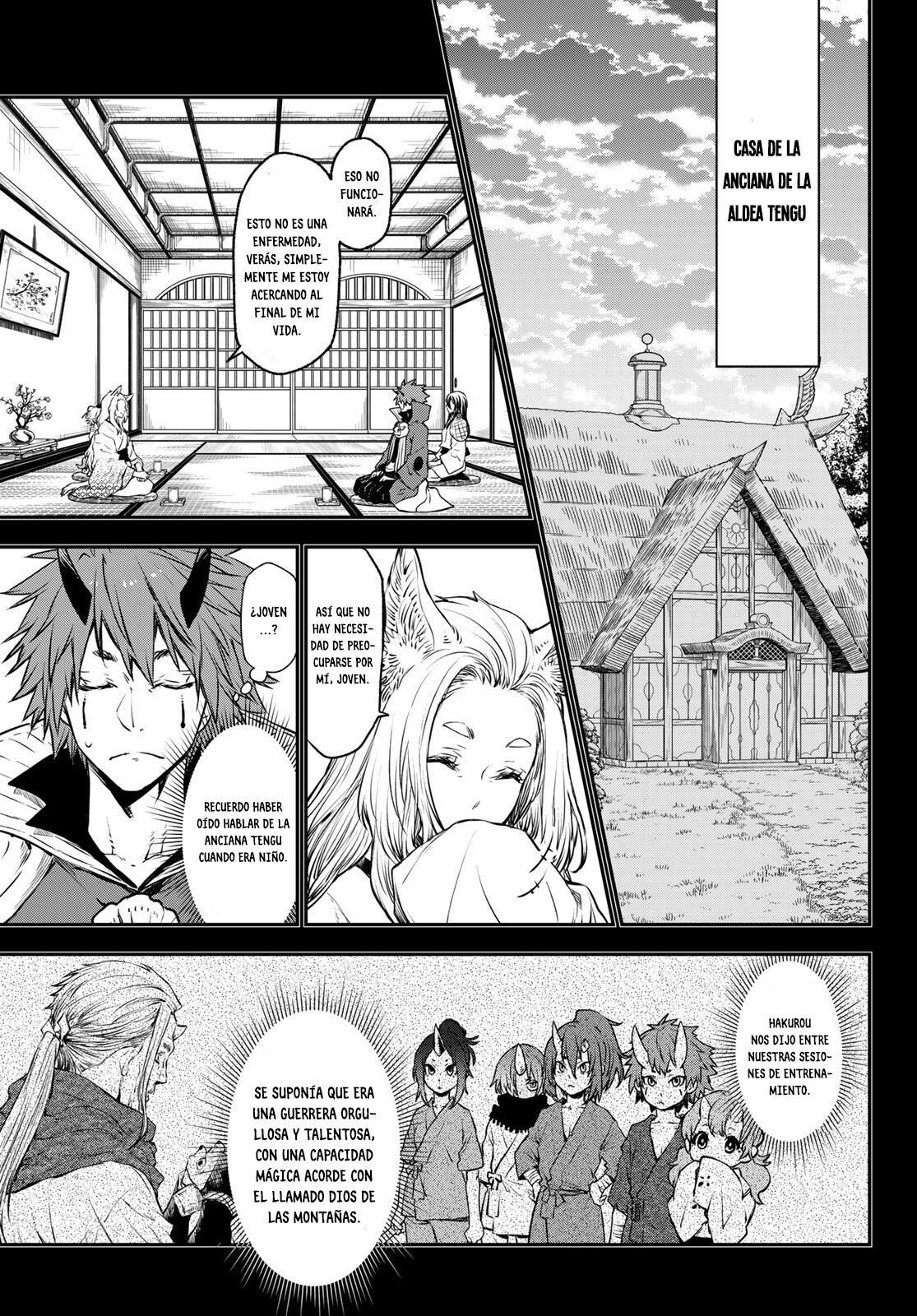 Aquella vez que me convertí en Slime Capitulo 105: El encuentro íntimo con los Tengu página 5