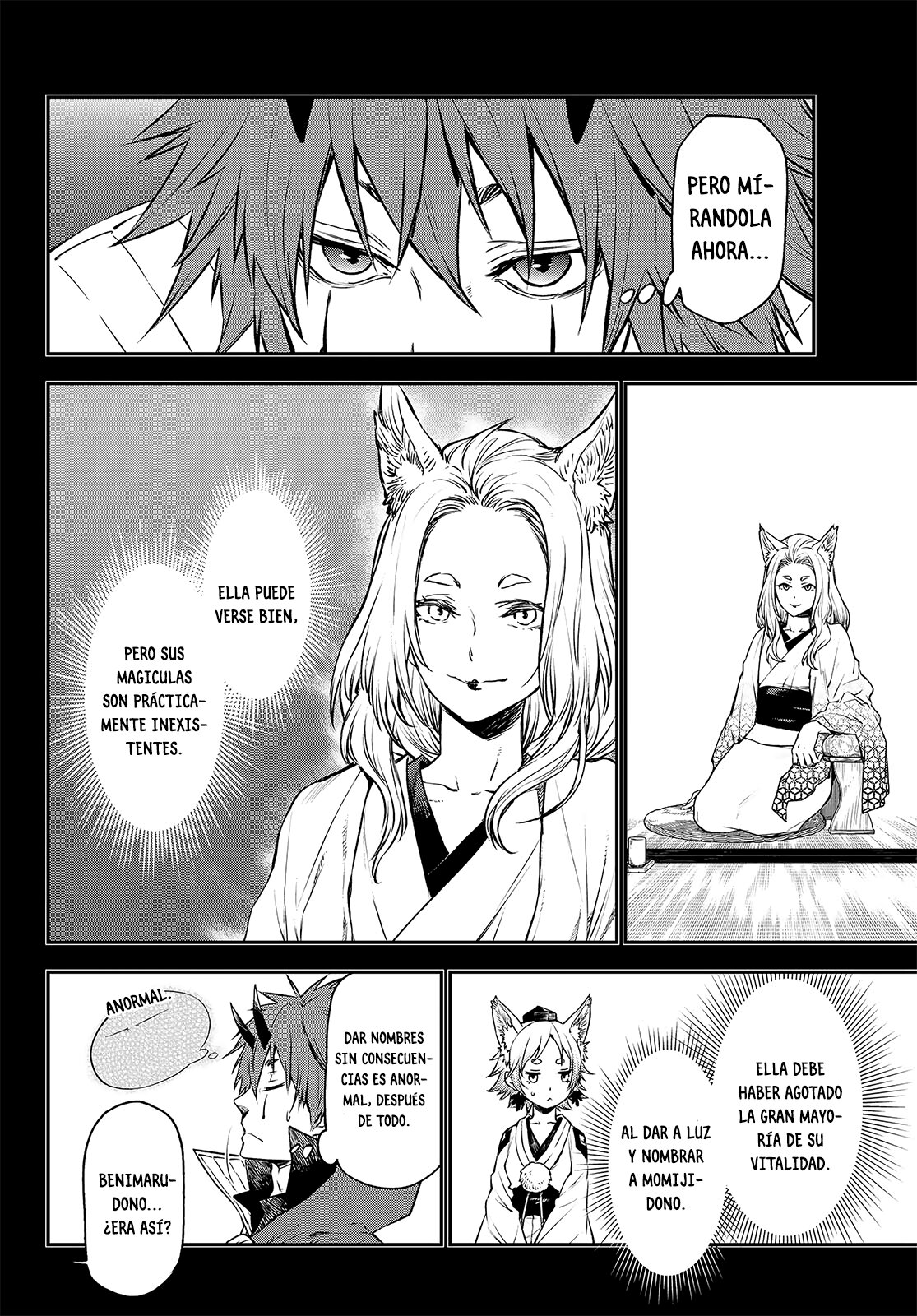 Aquella vez que me convertí en Slime Capitulo 105: El encuentro íntimo con los Tengu página 6
