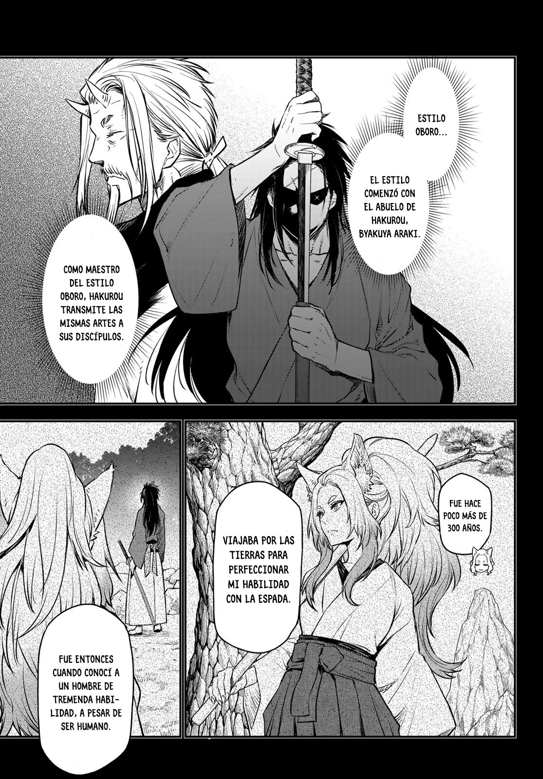 Aquella vez que me convertí en Slime Capitulo 105: El encuentro íntimo con los Tengu página 9