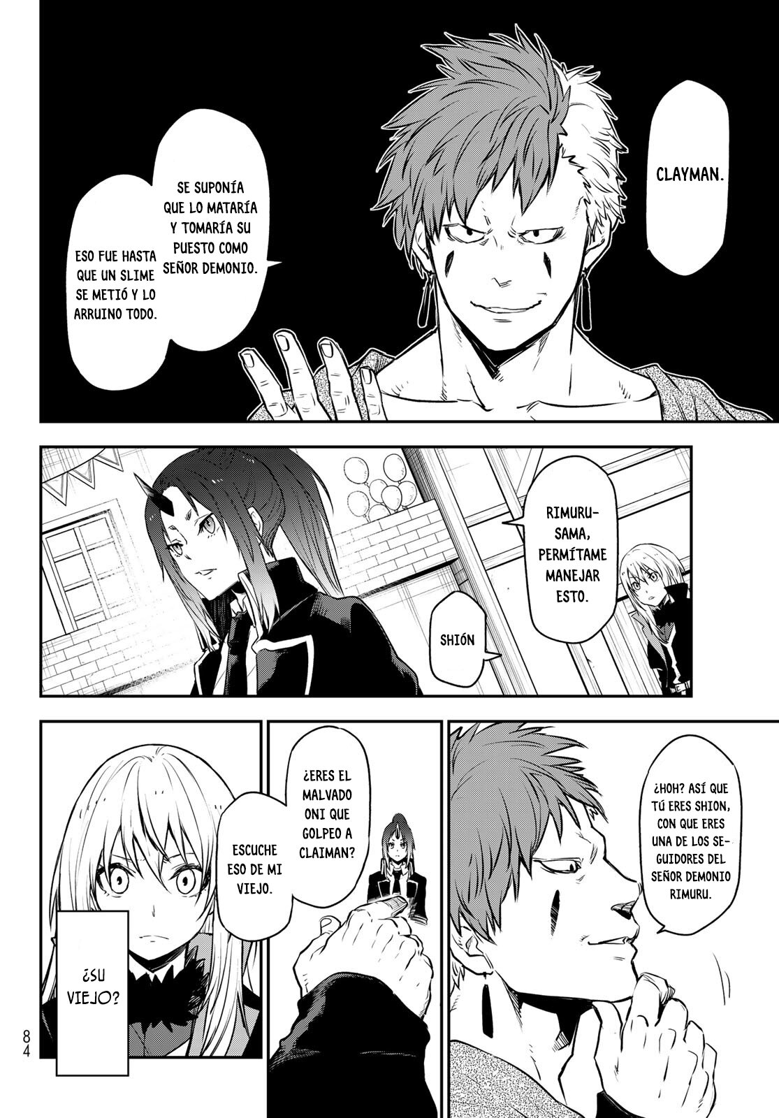 Aquella vez que me convertí en Slime Capitulo 106: Ceremonia de Bienvenida página 13