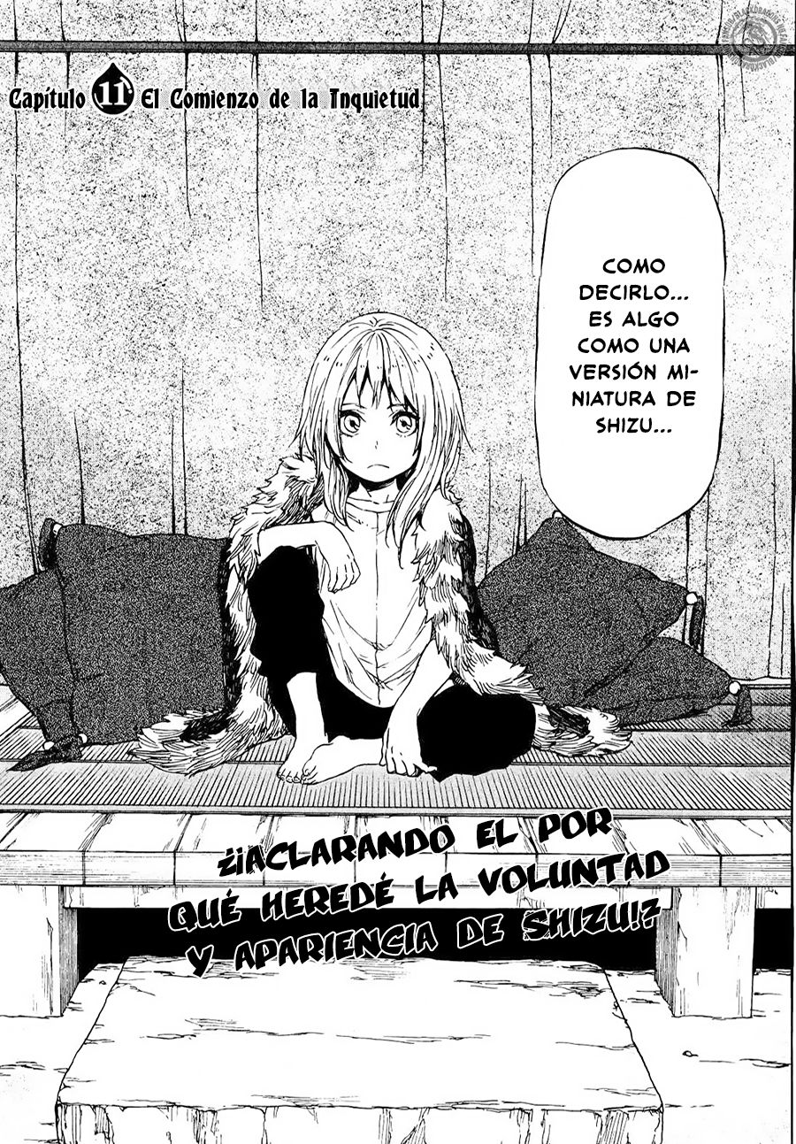Aquella vez que me convertí en Slime Capitulo 11: El Comienzo de la Inquietud página 3