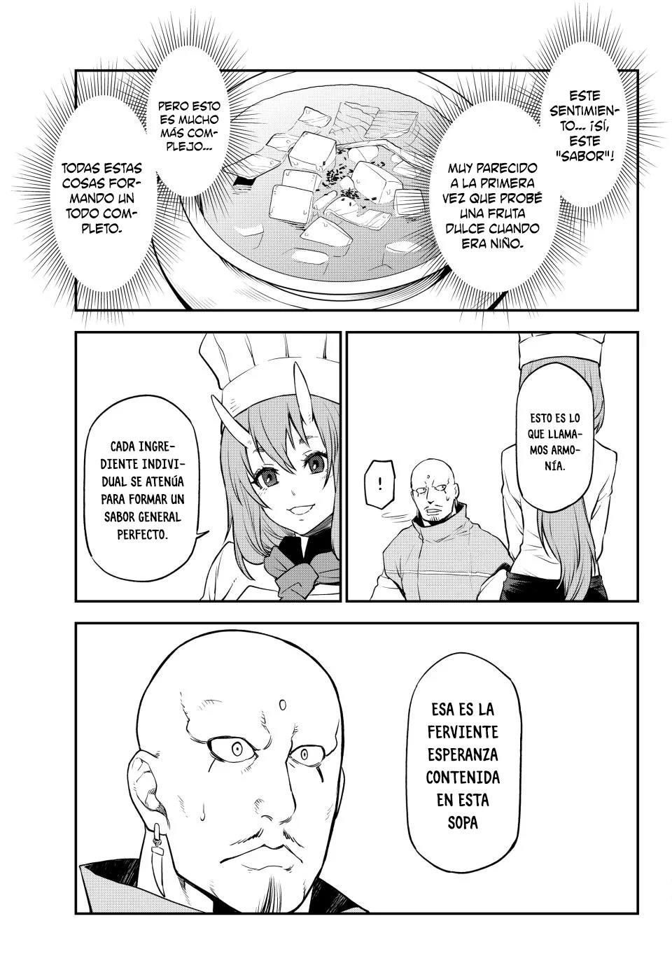 Aquella vez que me convertí en Slime Capitulo 110: Logros Culinarios página 33