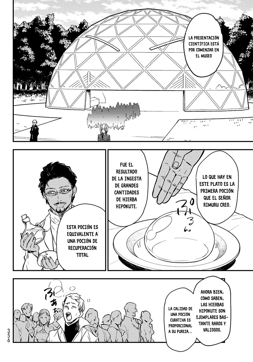 Aquella vez que me convertí en Slime Capitulo 111: El Festival de la Fundación página 33