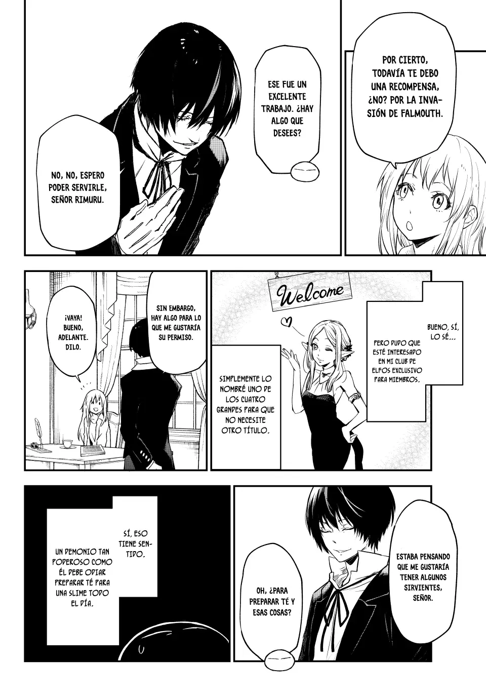Aquella vez que me convertí en Slime Capitulo 119: Un Dinámico Negocio Laberíntico página 27