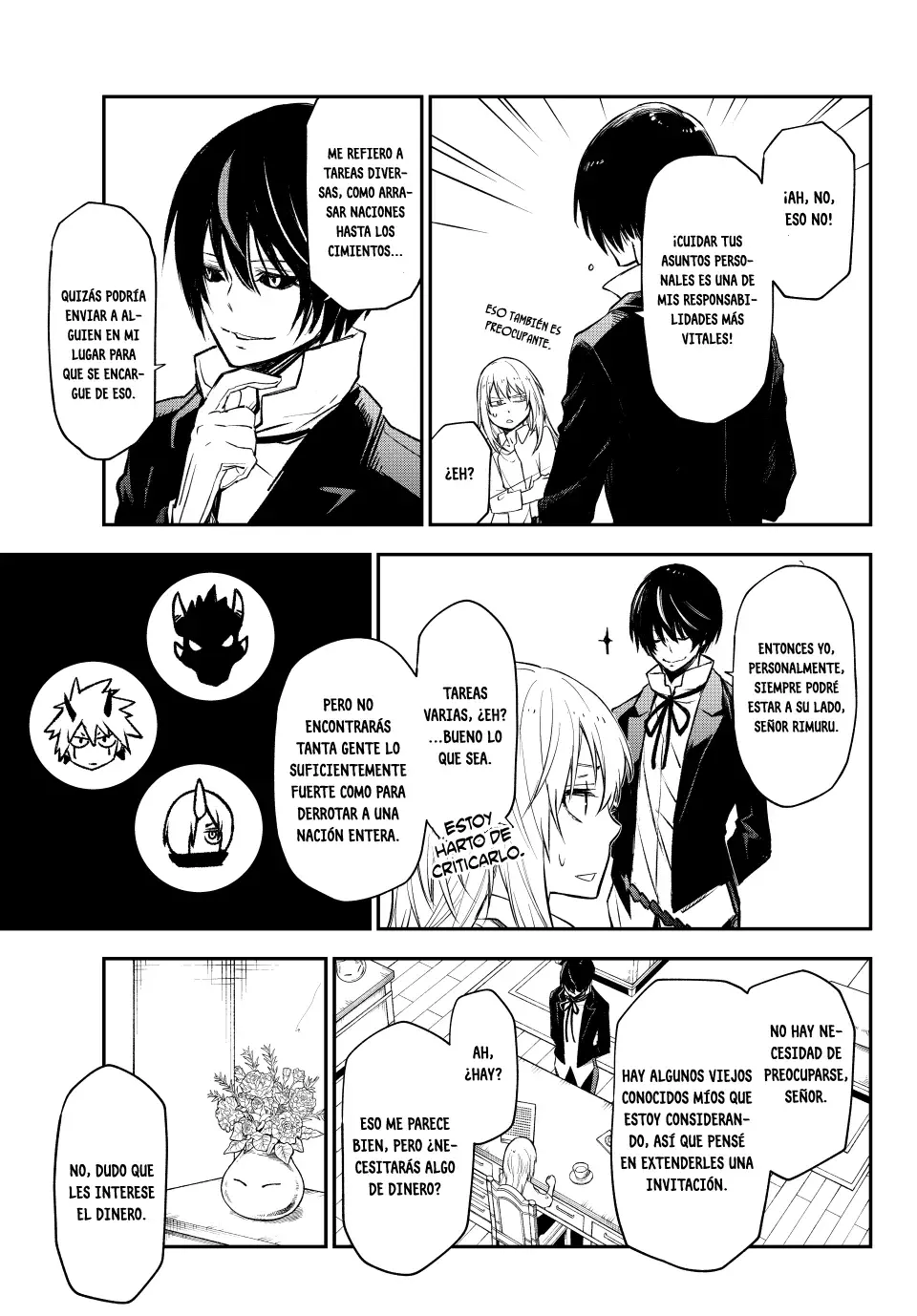 Aquella vez que me convertí en Slime Capitulo 119: Un Dinámico Negocio Laberíntico página 28