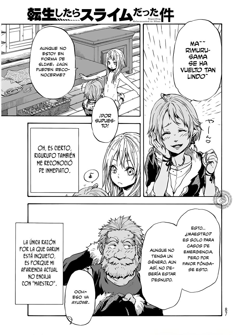 Aquella vez que me convertí en Slime Capitulo 12: Enemigos Poderosos en el Gran Bosque de Jura página 3