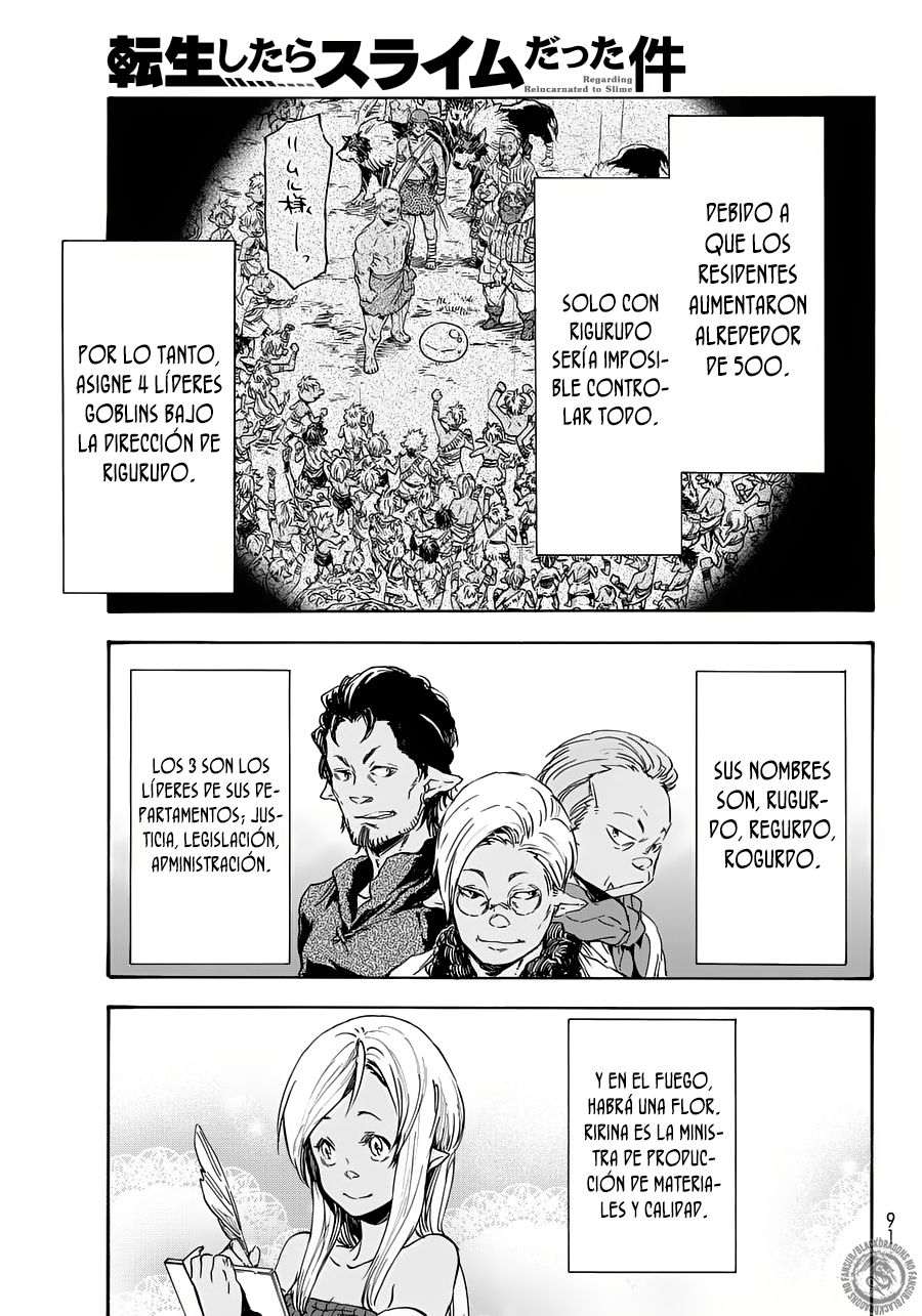 Aquella vez que me convertí en Slime Capitulo 12: Enemigos Poderosos en el Gran Bosque de Jura página 7