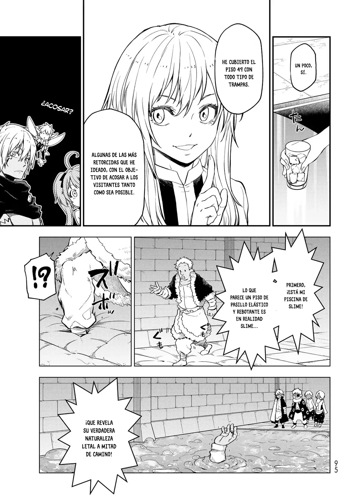 Aquella vez que me convertí en Slime Capitulo 120: El Slime amenazante página 12