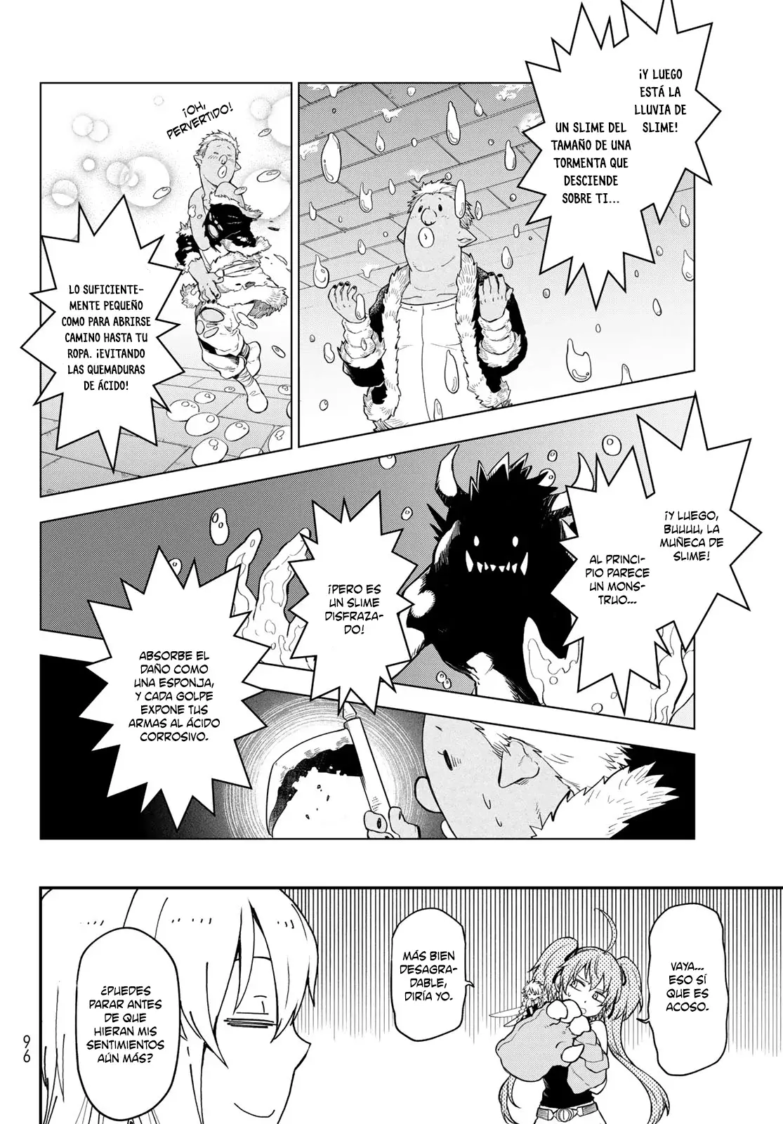 Aquella vez que me convertí en Slime Capitulo 120: El Slime amenazante página 13
