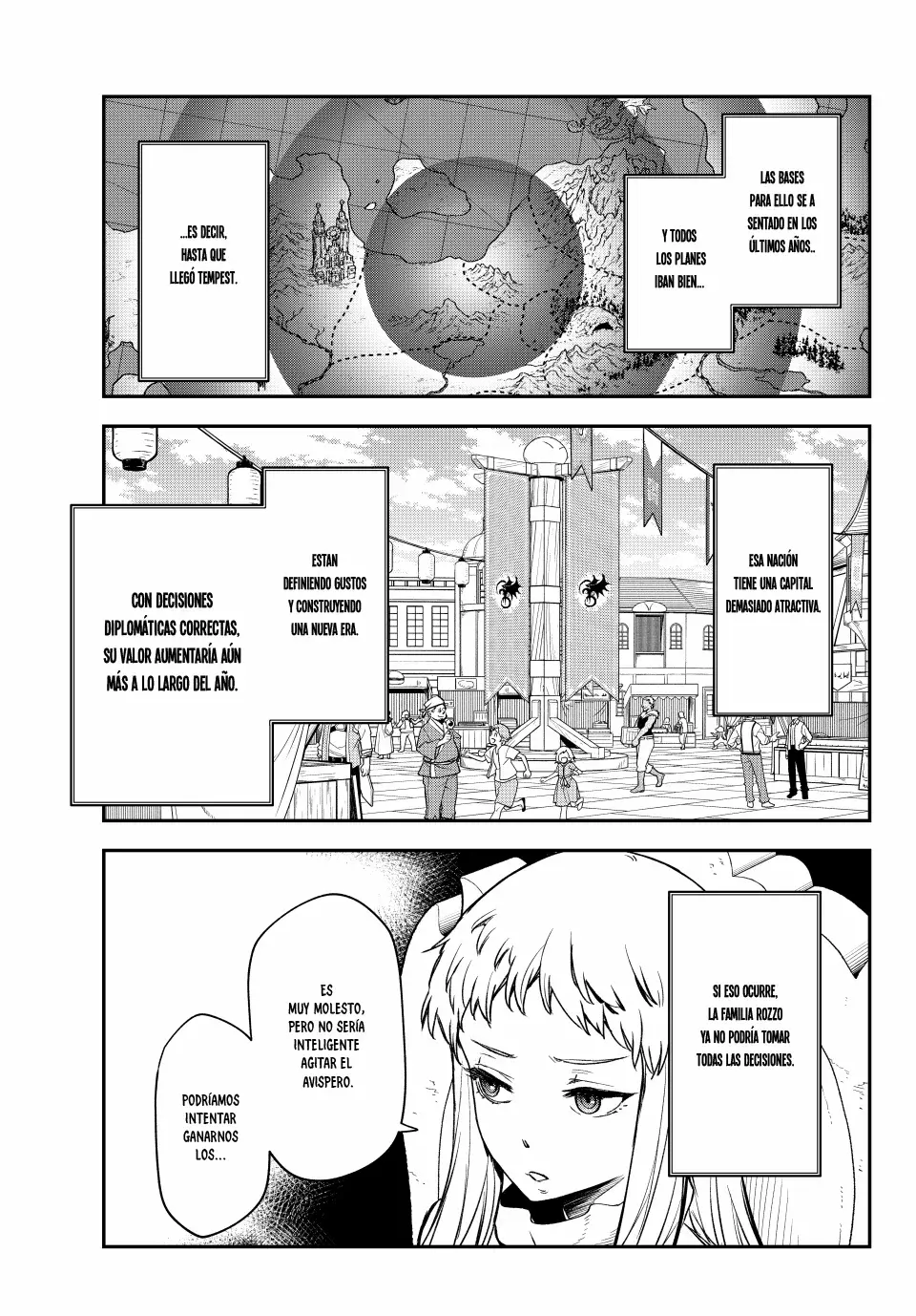 Aquella vez que me convertí en Slime Capitulo 121: Hacia el Consejo página 10
