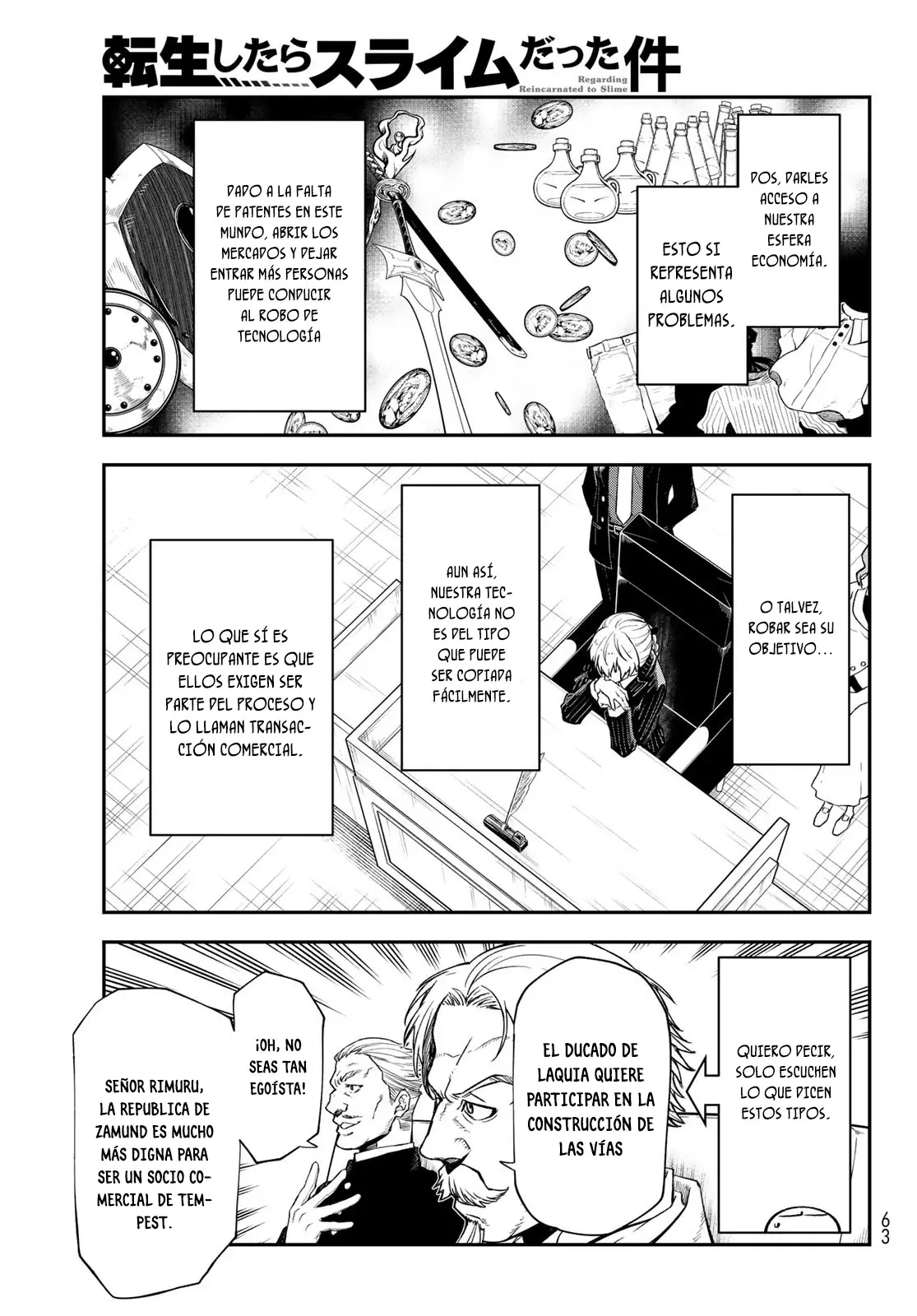 Aquella vez que me convertí en Slime Capitulo 123: El Consejo caótico página 18