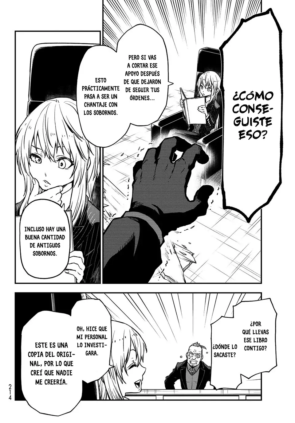 Aquella vez que me convertí en Slime Capitulo 124: El Consejo caótico 2 página 9