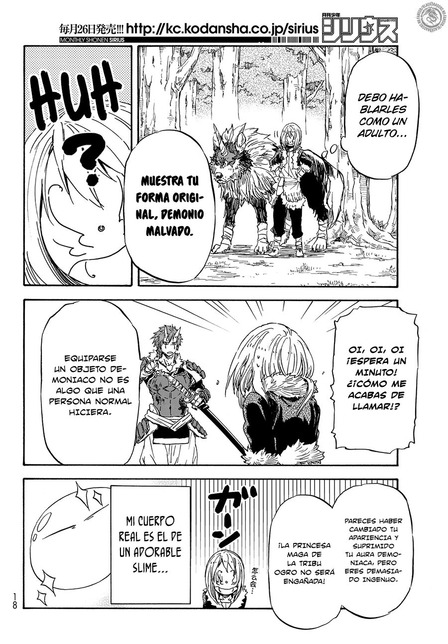 Aquella vez que me convertí en Slime Capitulo 13: El ataque de los Ogros página 12