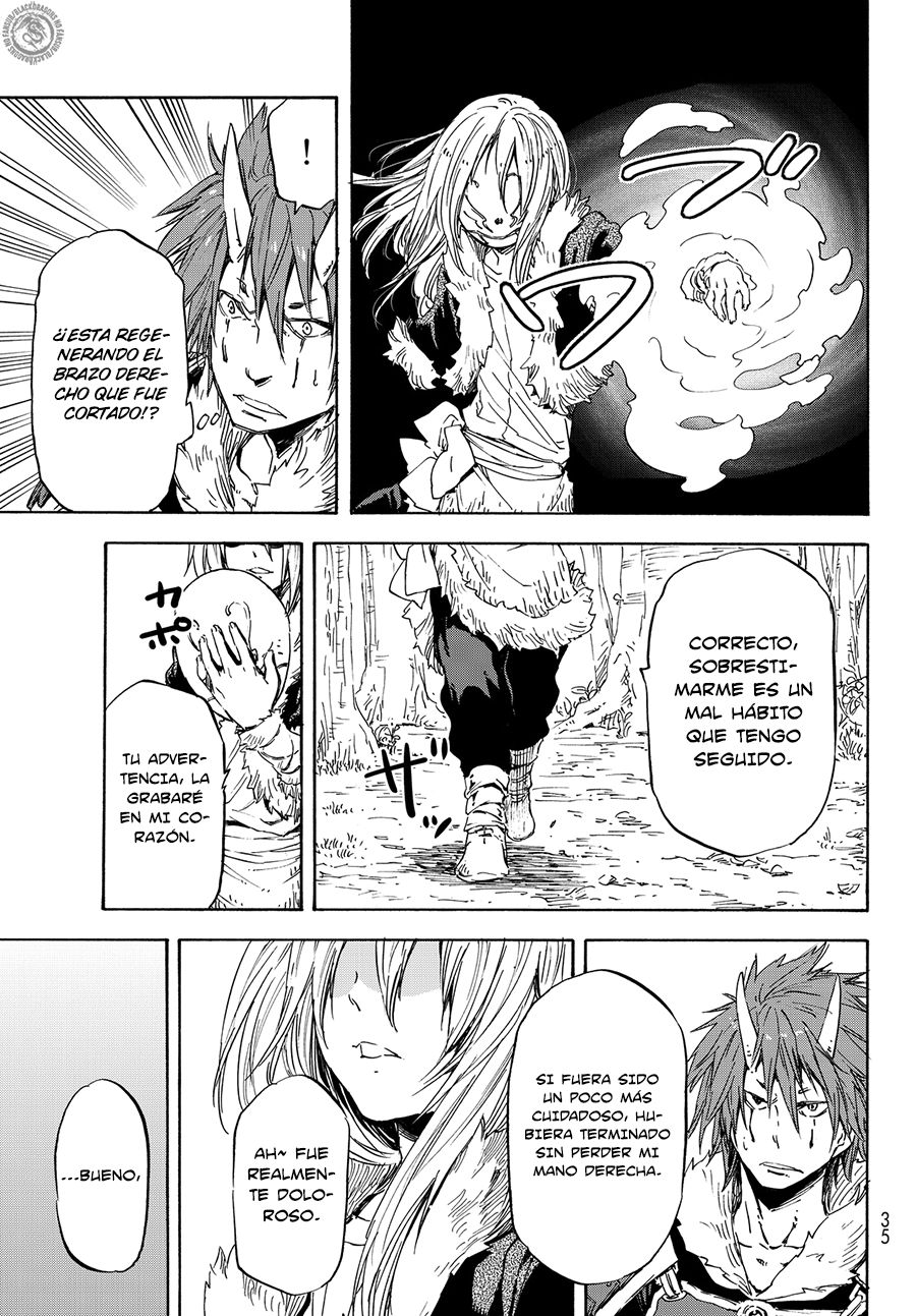 Aquella vez que me convertí en Slime Capitulo 13: El ataque de los Ogros página 29