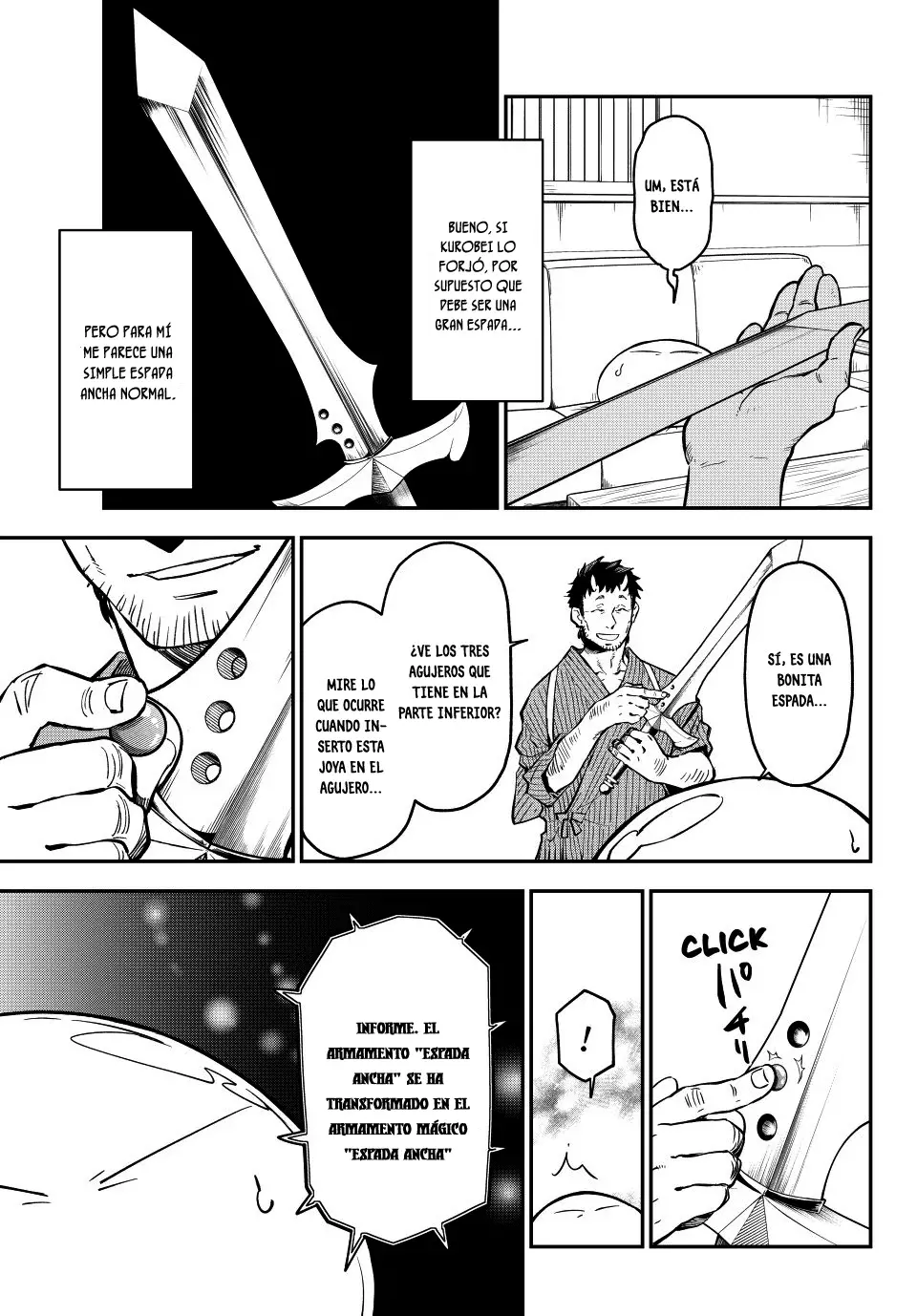 Aquella vez que me convertí en Slime Capitulo 131: La depresión dorada página 36
