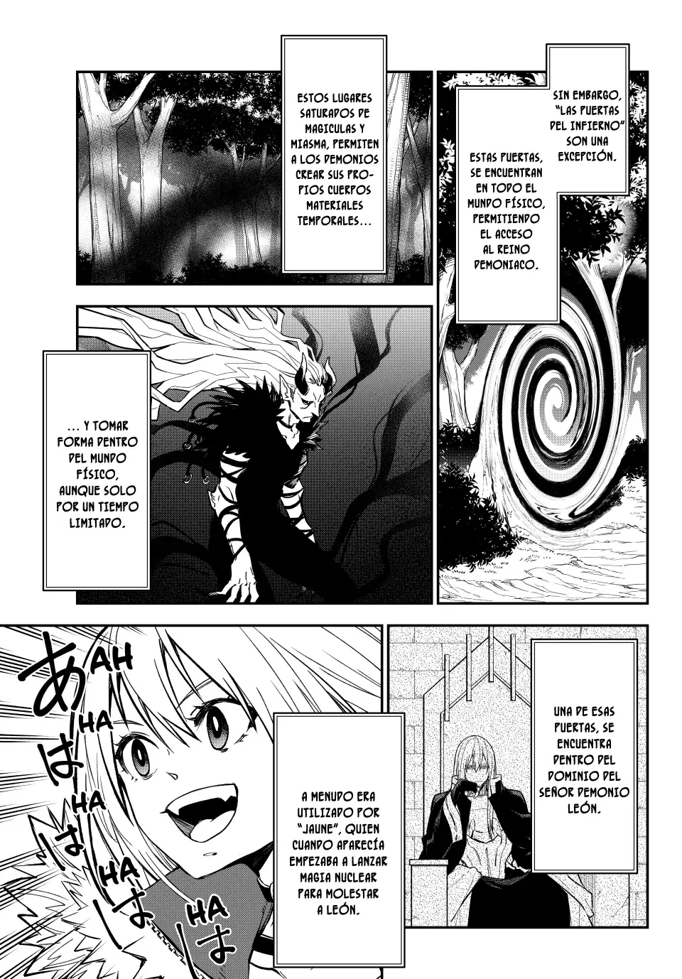 Aquella vez que me convertí en Slime Capitulo 133: Los Susurros del Demonio página 6