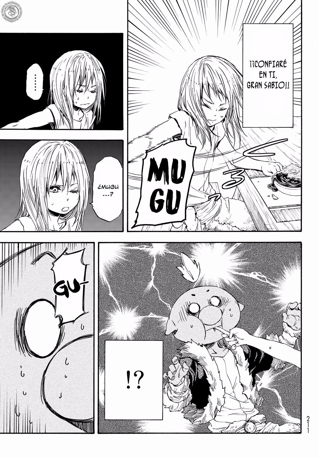 Aquella vez que me convertí en Slime Capitulo 16: ¡La Llegada de Gabil! página 14