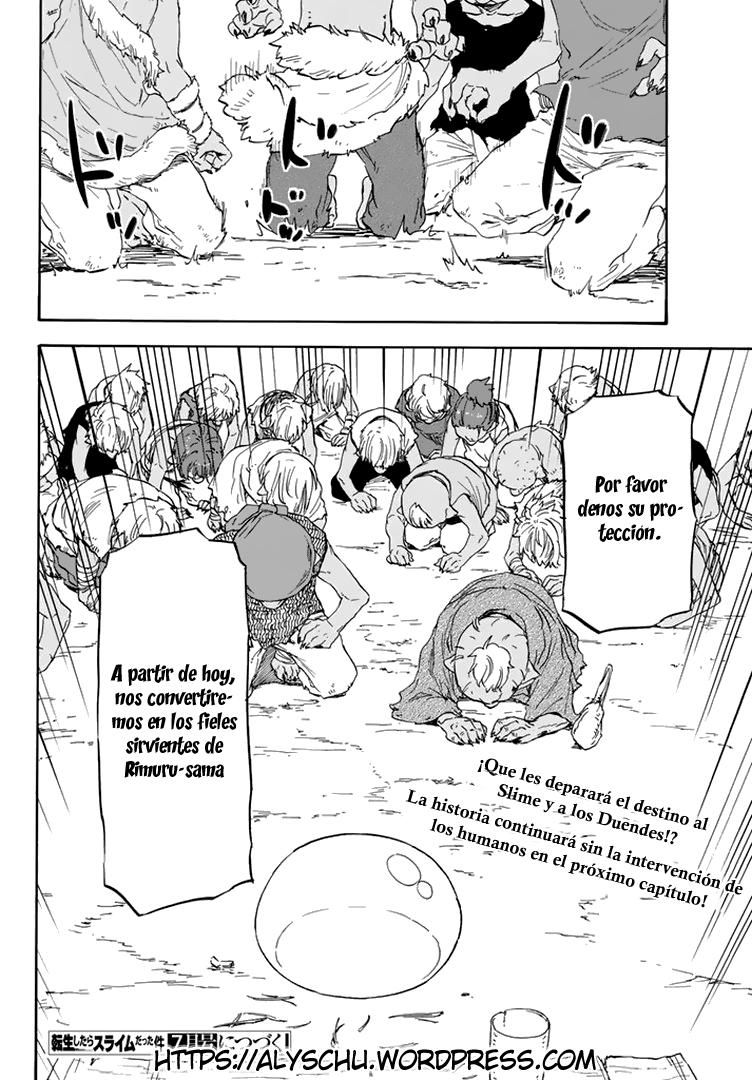 Aquella vez que me convertí en Slime Capitulo 2: Guardián de la aldea duende página 36