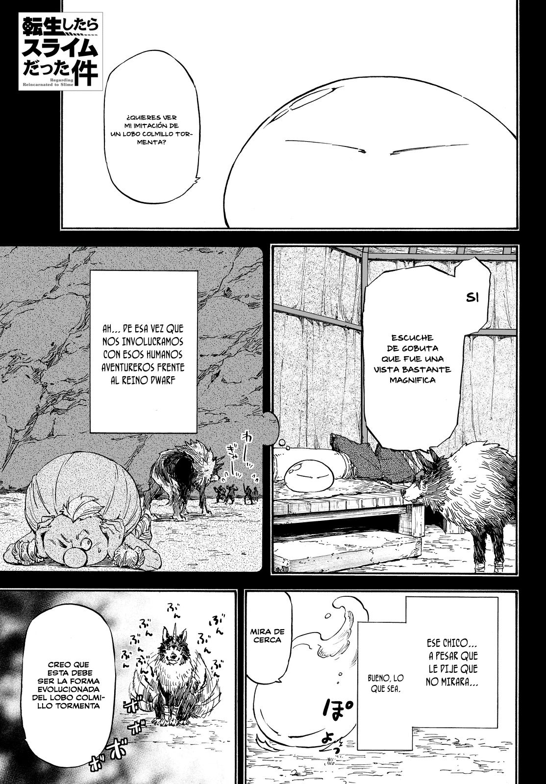 Aquella vez que me convertí en Slime Capitulo 22: Calamidad de la Tormenta página 2