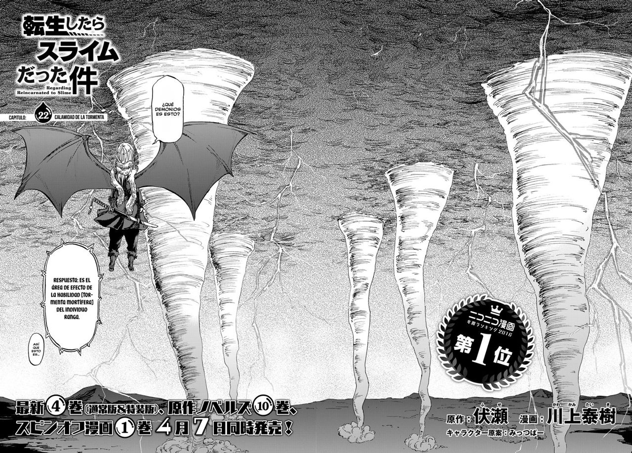 Aquella vez que me convertí en Slime Capitulo 22: Calamidad de la Tormenta página 5